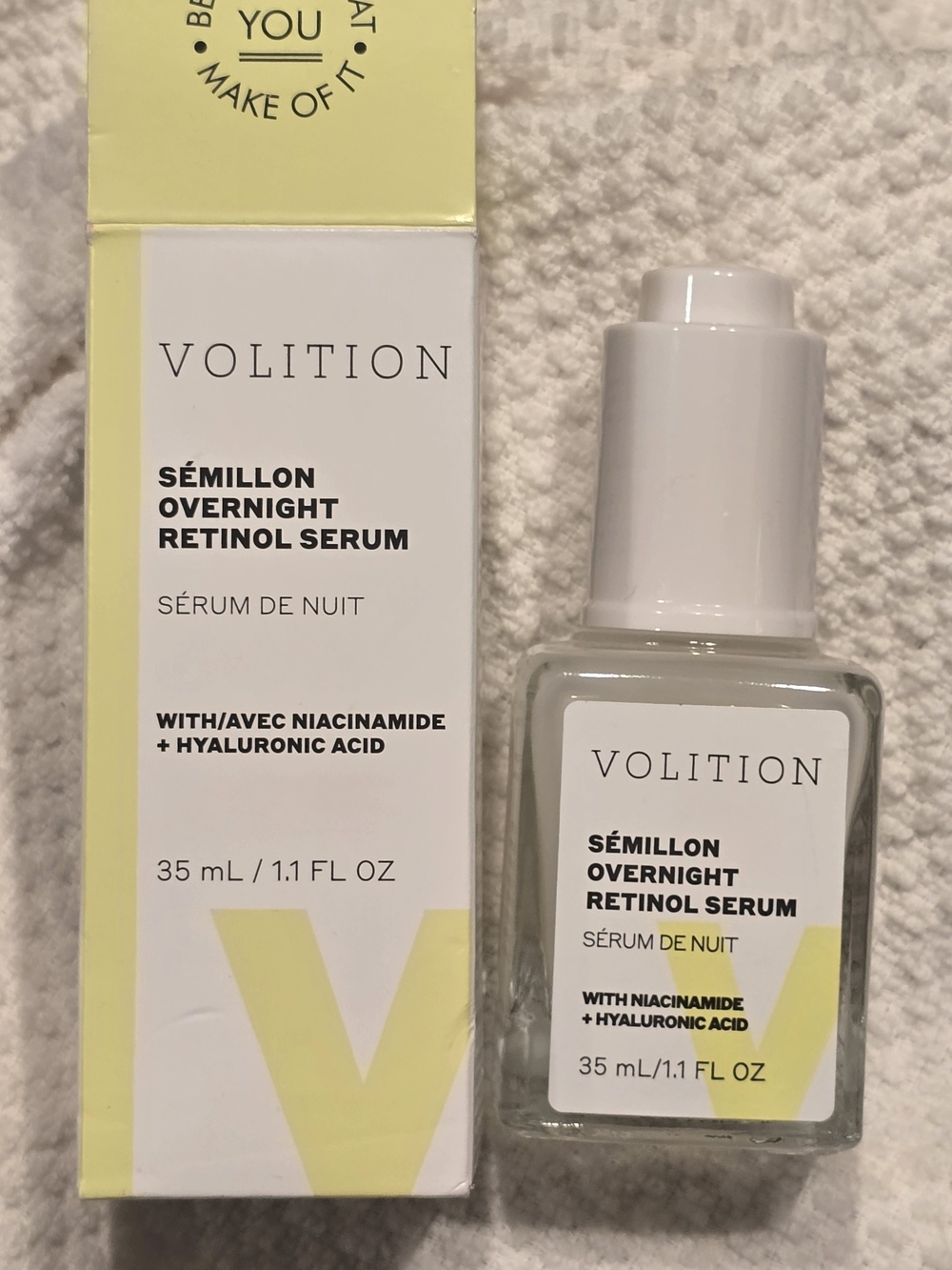 Volition Sémillon Overnight Retinol Serum -35ml NEW